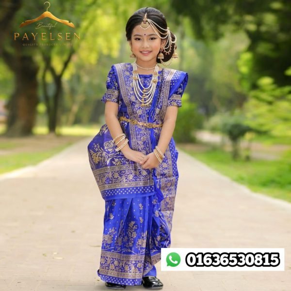 জাপানি সিল্ক বেবি রেডি শাড়ি,