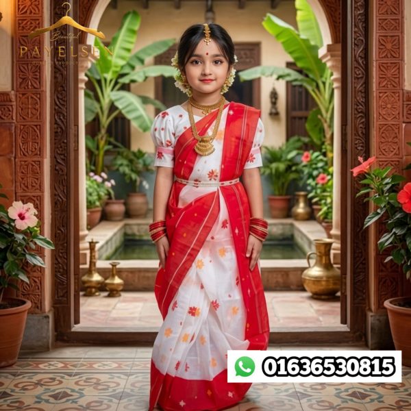 বেবি রেডি শাড়ি, ধুপিয়ান কটন শাড়ি