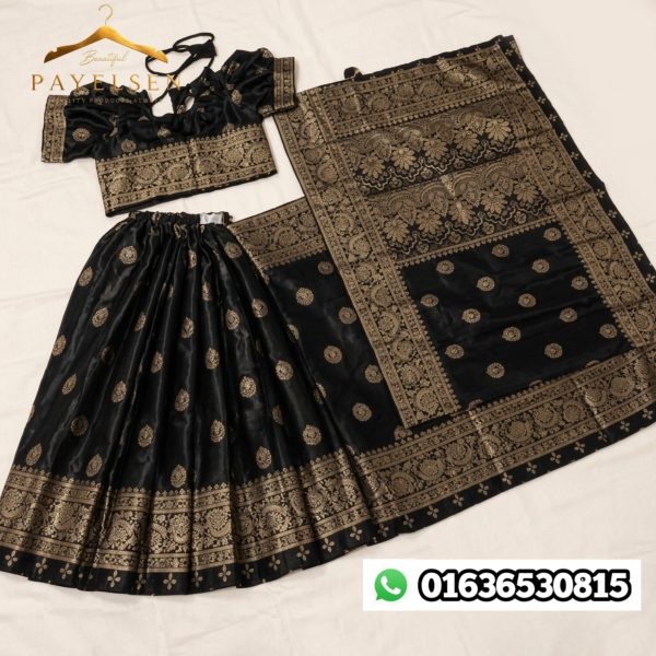 জাপানি সিল্ক বেবি রেডি শাড়ি,